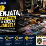 Geger Temuan 996 Senjata di Sekolah Swasta Jaksel, Polisi Ungkap 995 Ternyata Senjata Angin