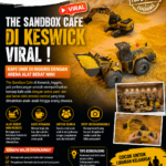 The Sandbox Café di Keswick Viral, Kafe Unik dengan Arena Alat Berat Mini yang Menarik Perhatian Wisatawan