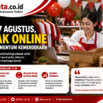 Berkah 17 Agustus, Pelapak dan UMKM Raup Peluang Cuan dari Semarak Kemerdekaan