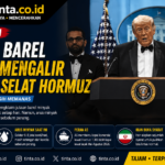 Trump Klaim Jutaan Barel Minyak Kembali Melintasi Selat Hormuz di Tengah Ketegangan Iran