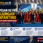 VFF Kirim Pesan ke FIFA Usai Kunjungan Gianni Infantino, Kerja Sama Sepak Bola Vietnam Diperkuat