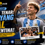 Dari Anonim Jadi Sensasi, Sosok Kiwi Ini Mendadak Viral dan Curi Perhatian di Argentina