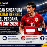 Indonesia dan Singapura Siapkan Skuad Berbeda Jelang Duel Perdana FIFA ASEAN Cup 2026